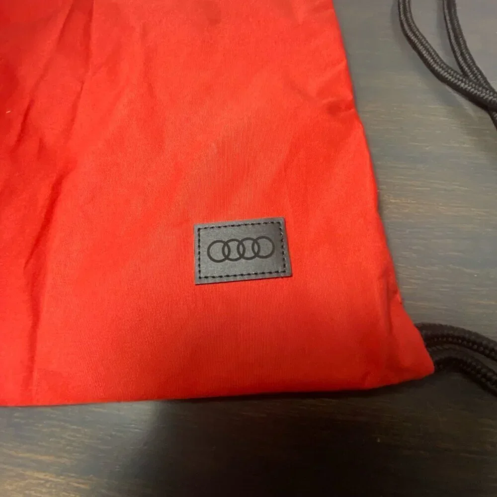 Audi x Stormtech Haruna Cinch Bag – Red/Black – NWT